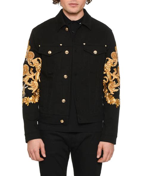 black versace jacket|versace jackets for men.